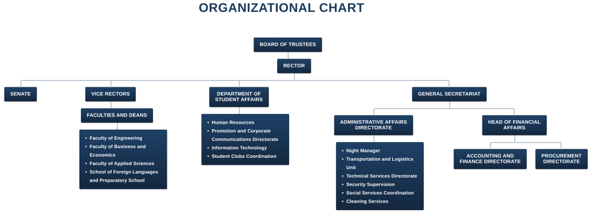 Organizational Chart - International University of Alasia